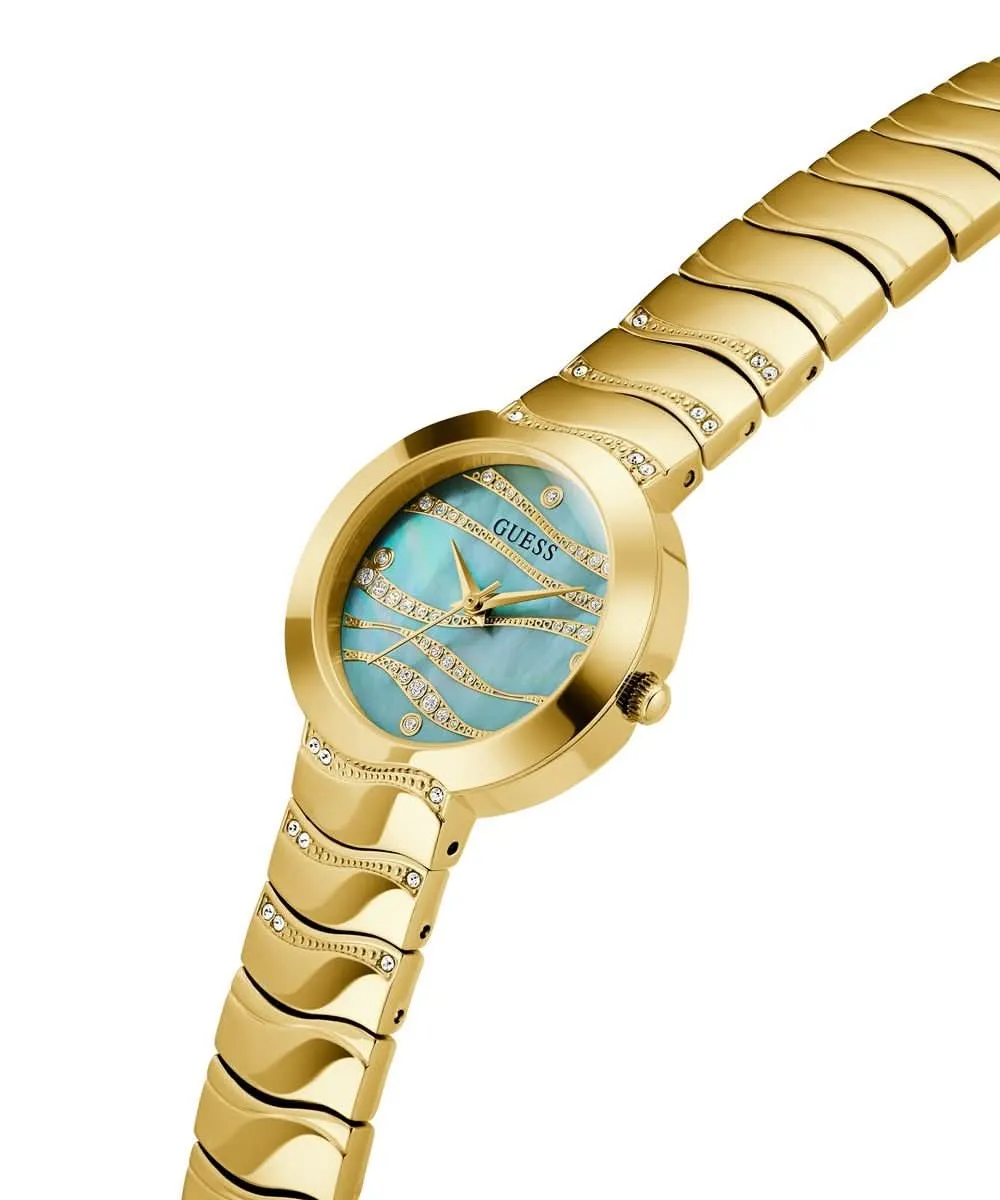 Women's Gold Green Laguna Watch GW0871L2