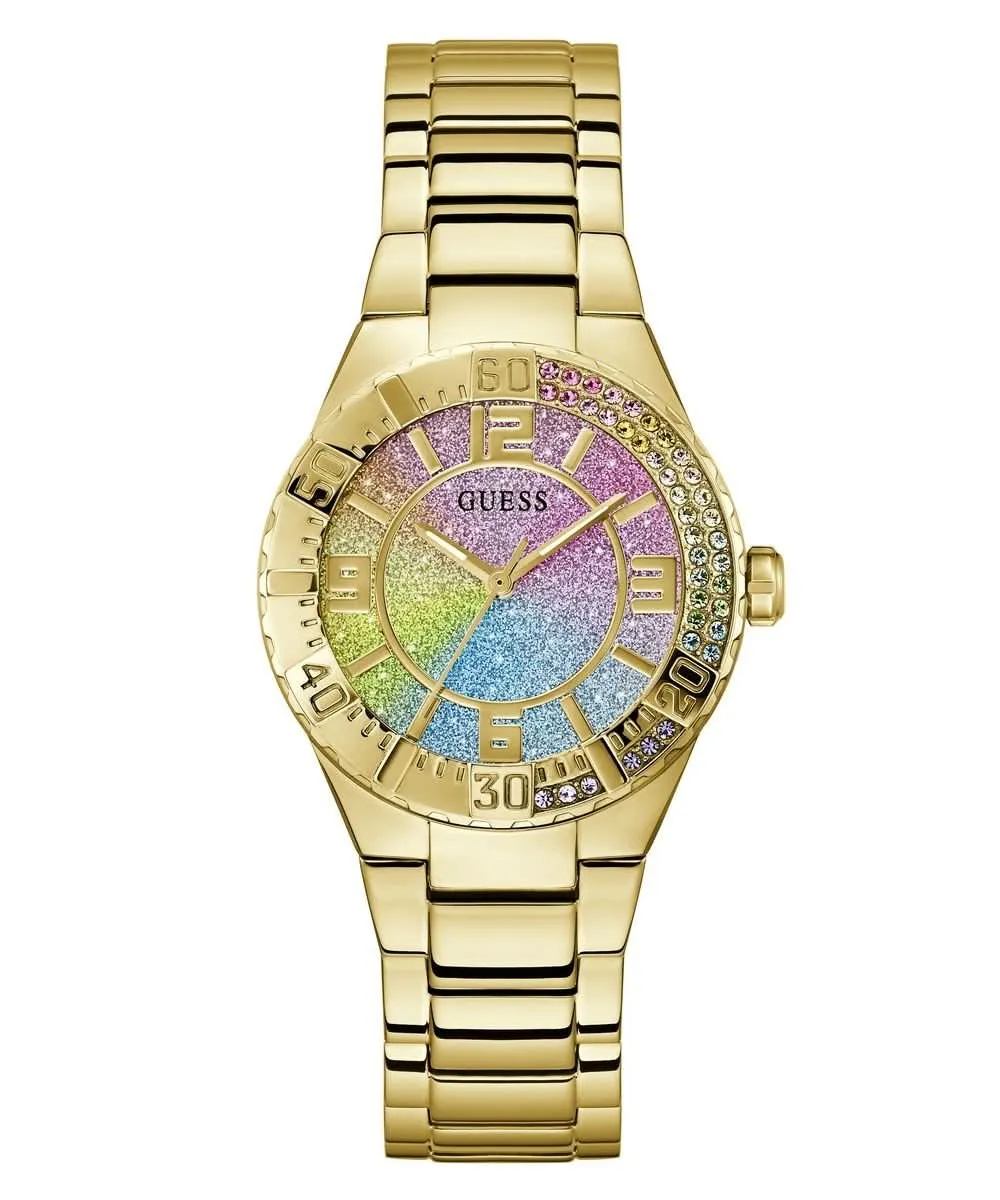 Women's Gold Rainbow Sangria Watch GW0882L2