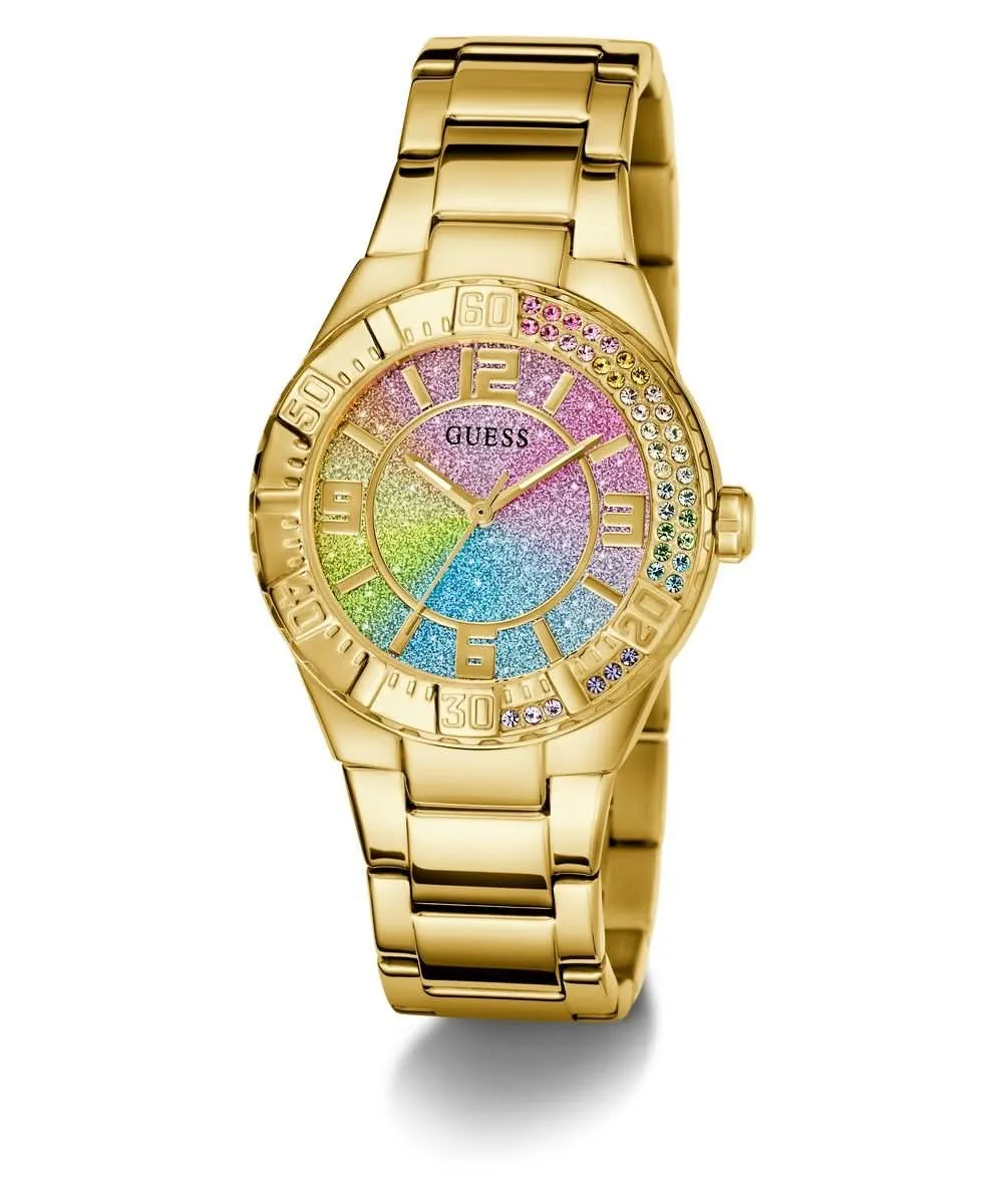 Women's Gold Rainbow Sangria Watch GW0882L2