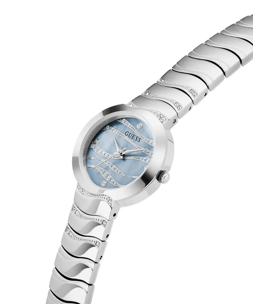 Women's Silver Blue Laguna Watch GW0871L1