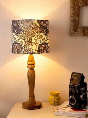 Wooden Batik Print Lamp Louis Poulsen chandelier
