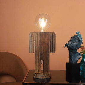 Wooden Table Lamp  Natural Wood Louis Poulsen chandelier