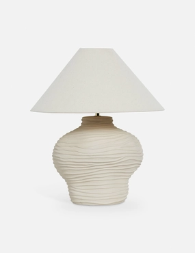 Wrinkle Table Lamp by Sarah Sherman Samuel premium Danish lighting