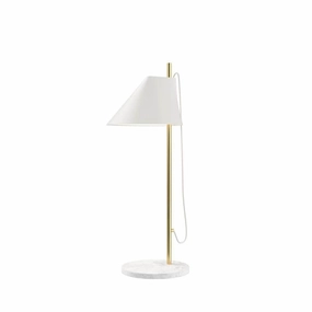Yuh Bordlampe Hvid/messing ambient lighting fixture