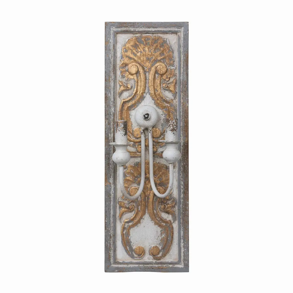 Yvonne Wood & Iron Wall Sconce rechargeable bedside light